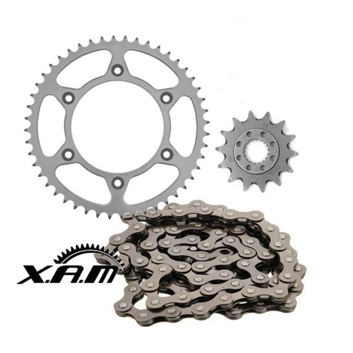 Honda CRF100F 2004-2015 14T/50T XAM Chain & Sprocket Kit