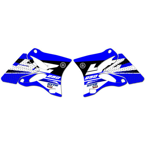 Yamaha YZ250 2010 - Graphics Kit OEM Replica Stickers