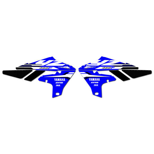 Yamaha YZ450F 2018 - Graphics Kit OEM Replica Stickers