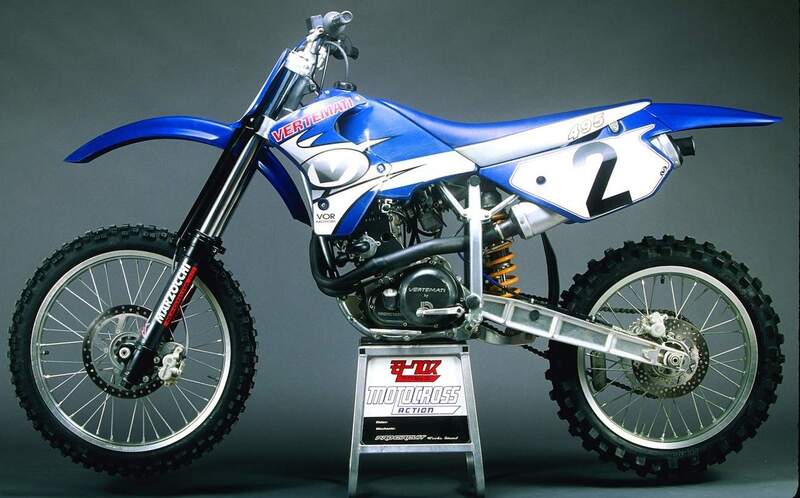 Vertemati 495 four-stroke MX bike